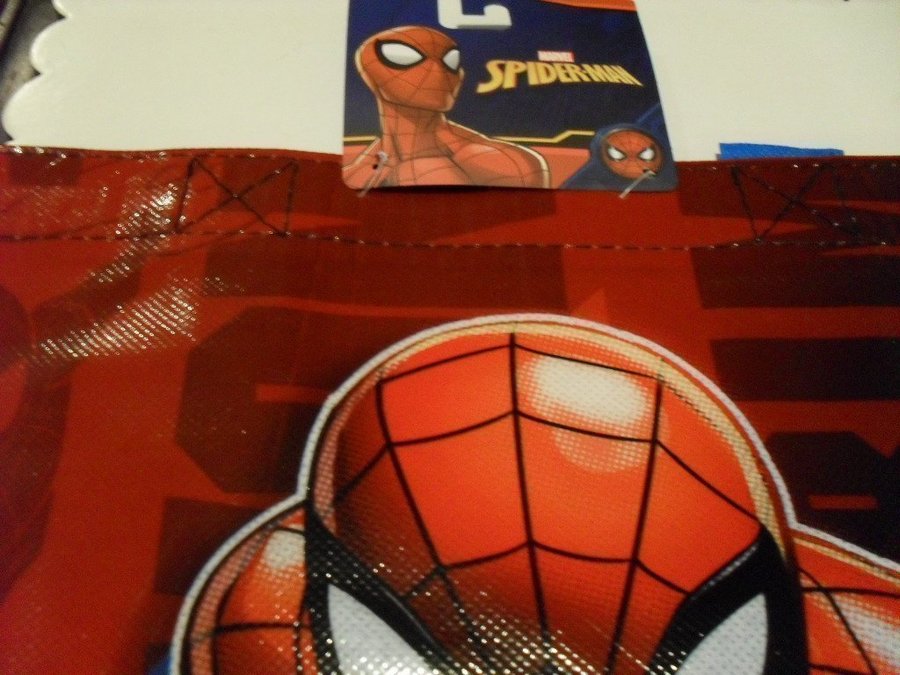 Spiderman kasse/väska i plast (ovanlig) Helt ny Direkt från USA