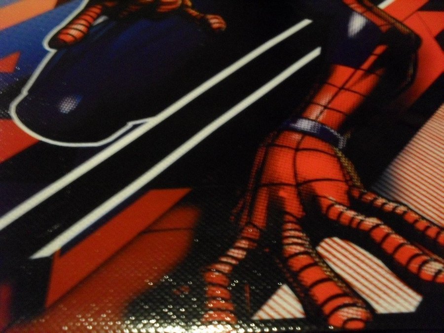 Spiderman kasse/väska i plast (ovanlig) Helt ny Direkt från USA