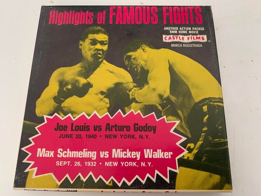 Highlights of famous fights Joe Louis vs Arturo Godoy Schmeling vs Walker