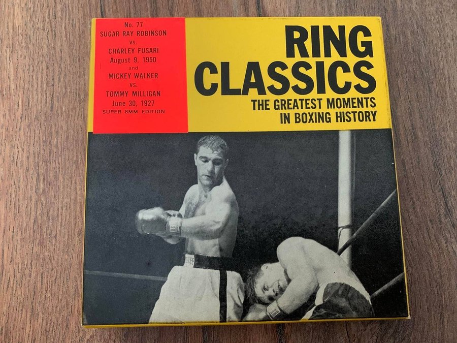 Ring classics Sugar Ray vs Fusari Mickey Walker vs Tommy Milligan