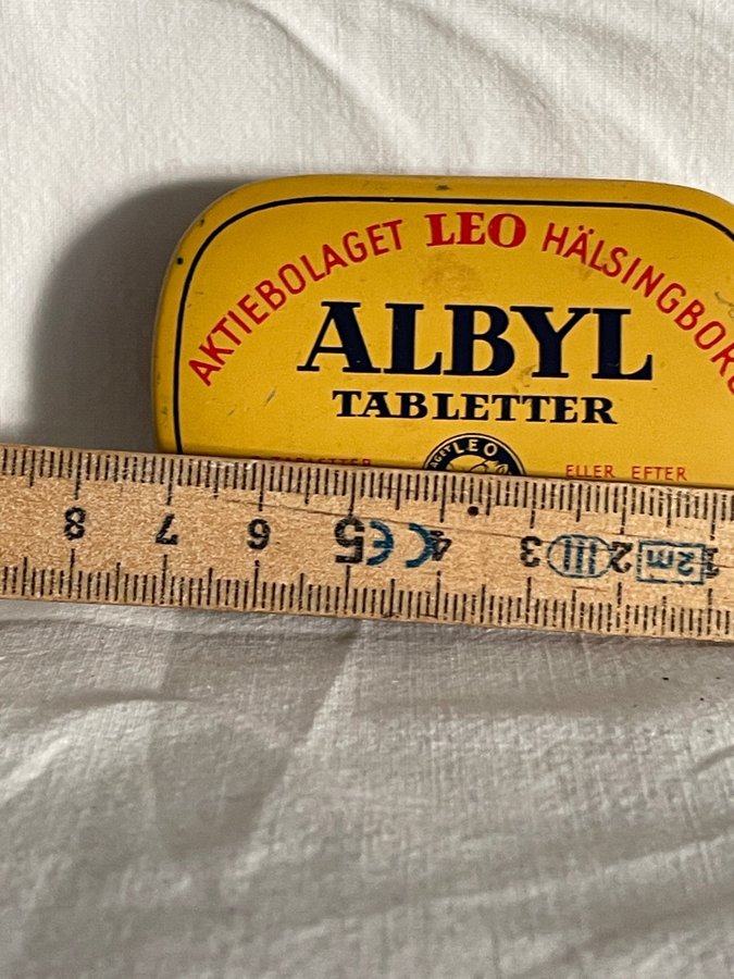 Plåtburk Albyl Tabletter