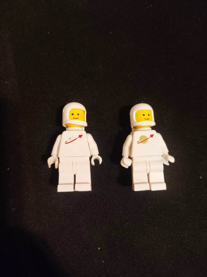 LEGO figur rymd Astronaut Classic 2st White spaceman sp006 nr 1