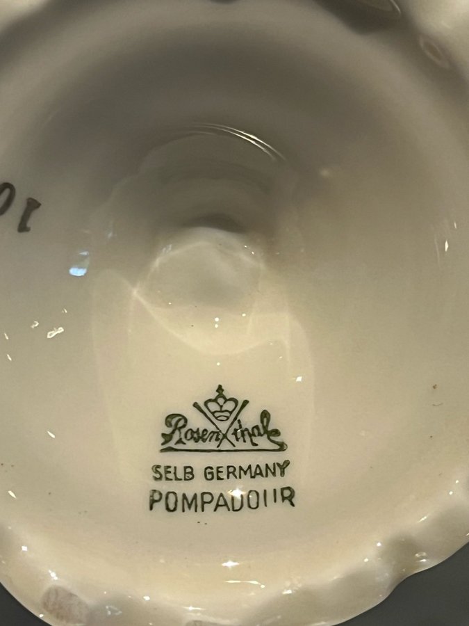 Rosenthal Pompadour ljusstakar