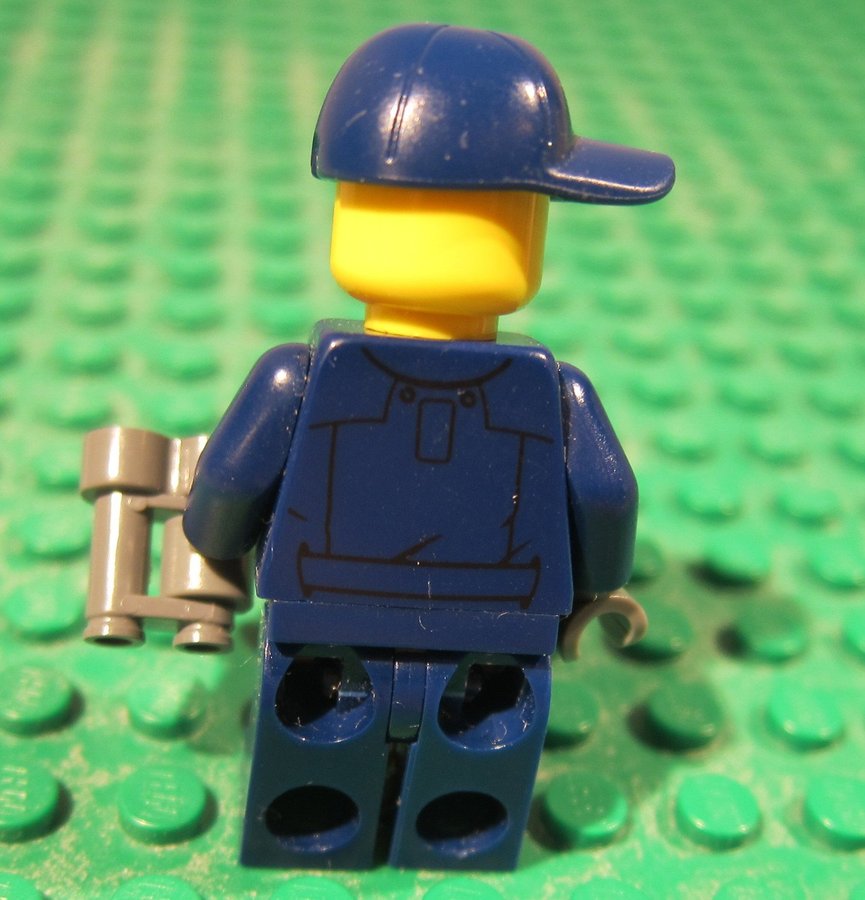 LEGO figur Polis Police Sheriff keps kikare