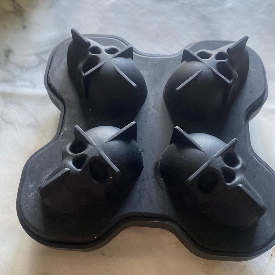 Silicon form/pralinform Döskallaar 3D för bakning Is praliner eller gjutning