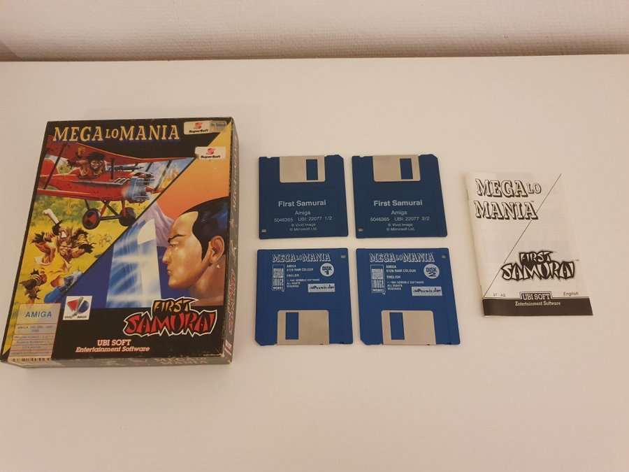 Mega Lo Mania  First Samurai (Amiga)