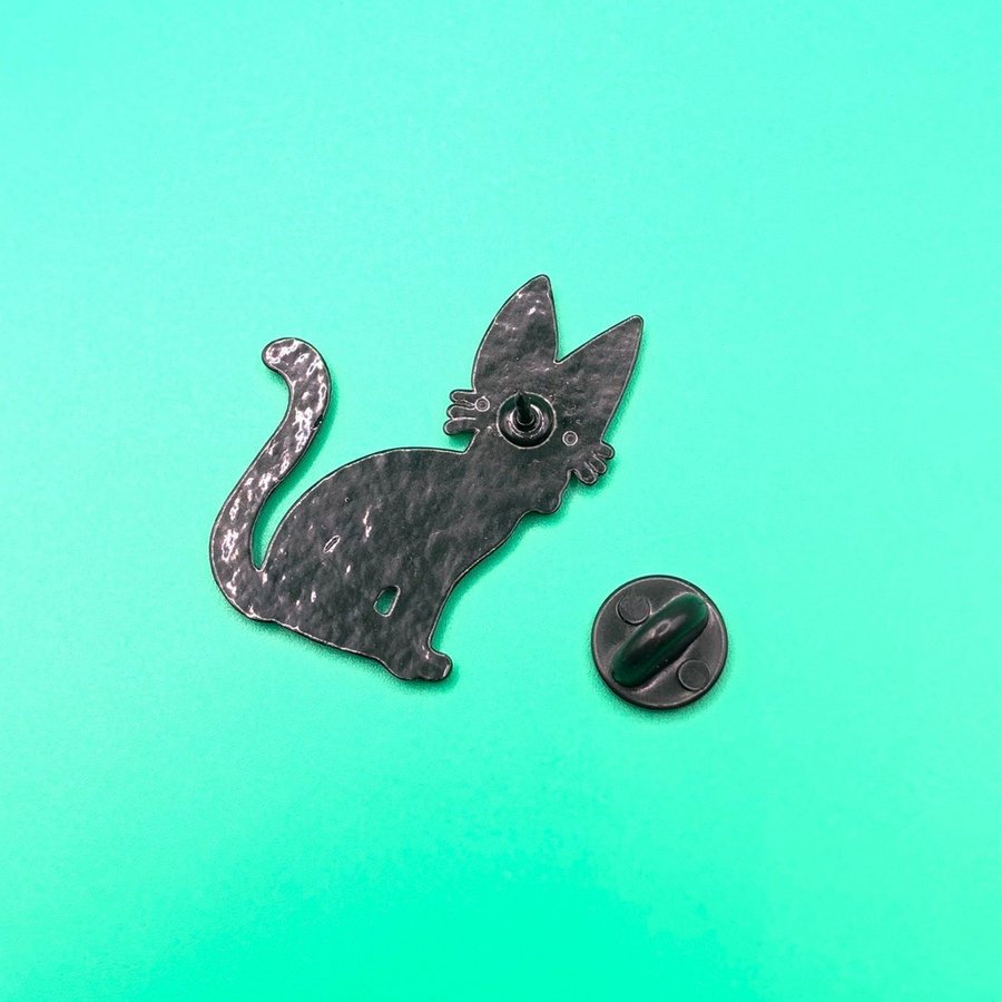 KIKIS CAT JIJI Enamel Pin | Kikis Delivery Service | Ghibli Pin | Anime | Kawaii