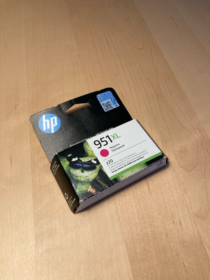 Original HP 951XL Magenta Bläckpatron NY Utgången Januari 2024