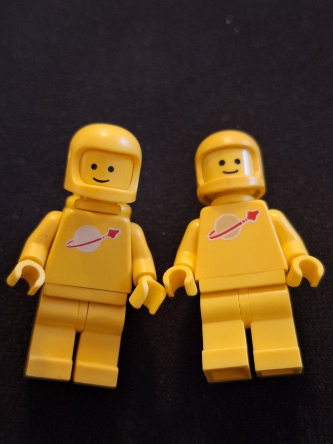 LEGO figur rymd Astronaut Classic Space - 2st Yellow with Air Tanks sp007