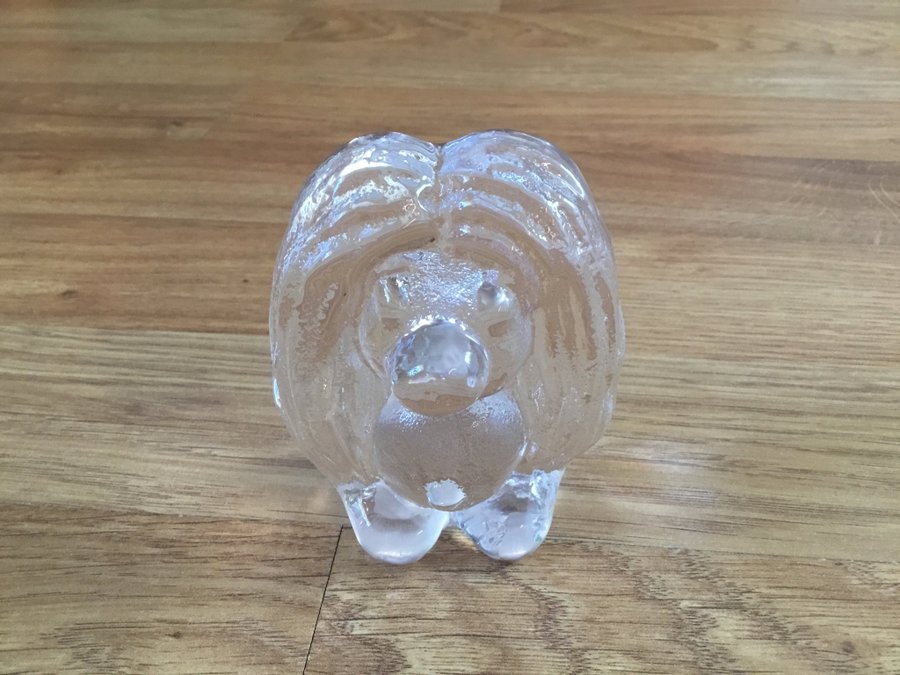 BERGDALA TROLL, Konstglas av Bergdala Glasbruk