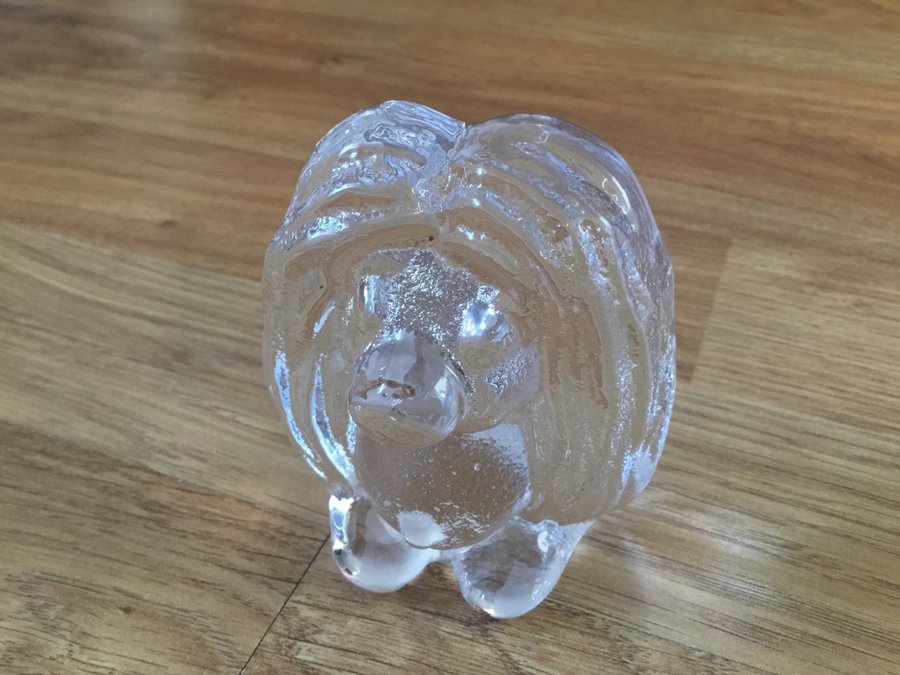 BERGDALA TROLL, Konstglas av Bergdala Glasbruk