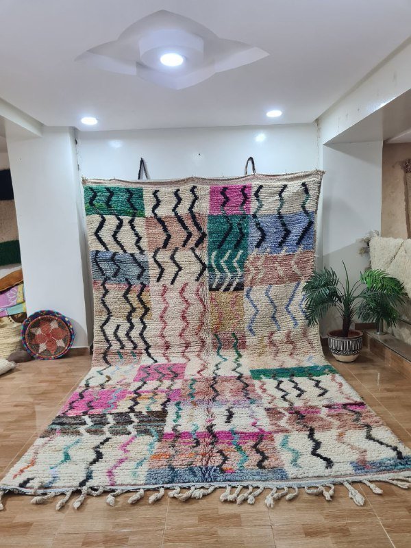 BOUJAAD matta 300 x 200 cm marockansk handgjord