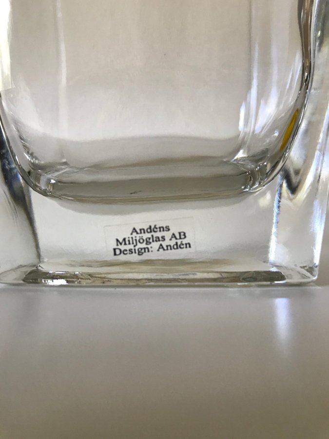 Andéns Karaff  snapsglas