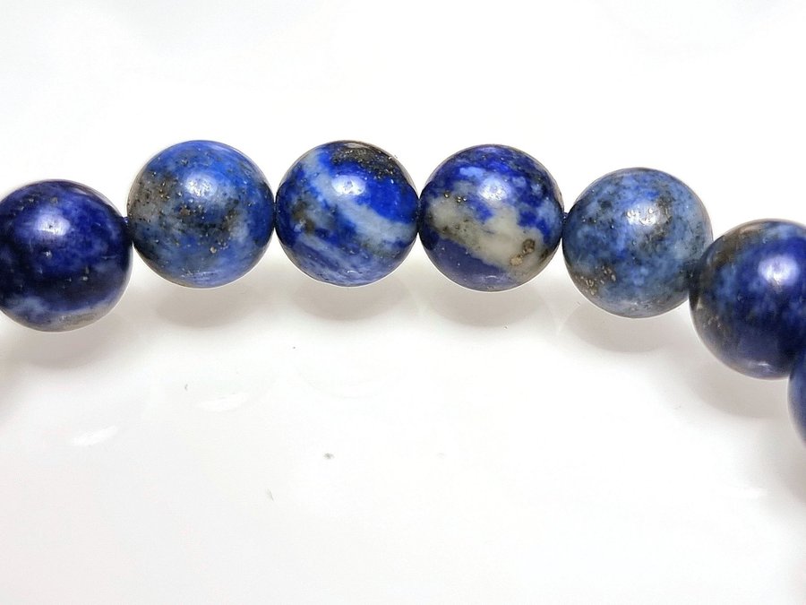 Otroligt vackert Lapis Lazuli armband Äkta naturstenar ädelstenar NYTT MORS DAG