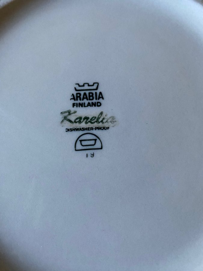 Arabia Finland Karelia gryta / karott
