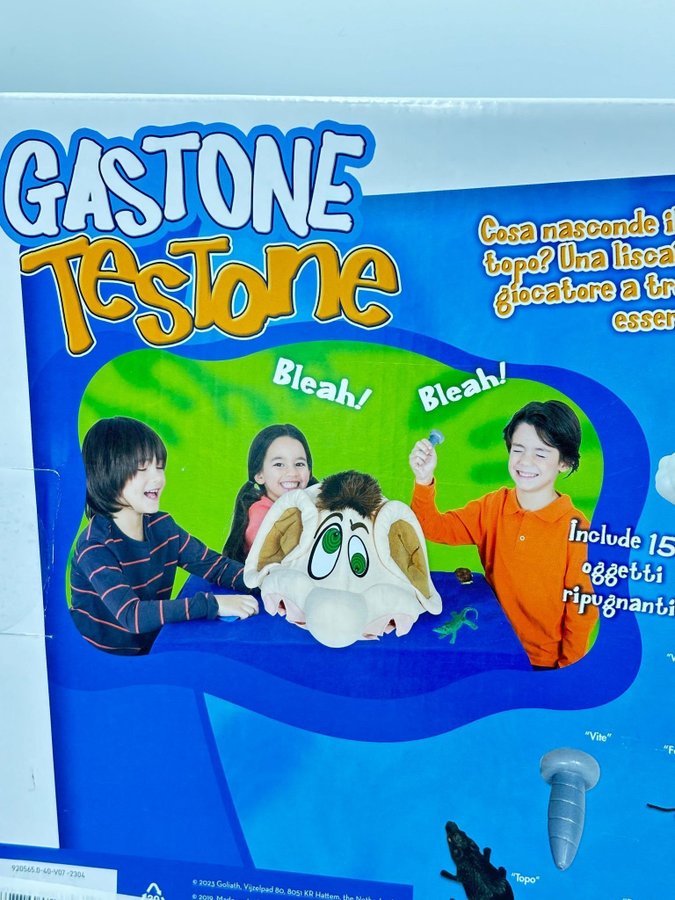 Gastone Testone Interaktivt spel Barn från 3 år stimulerar fantasin