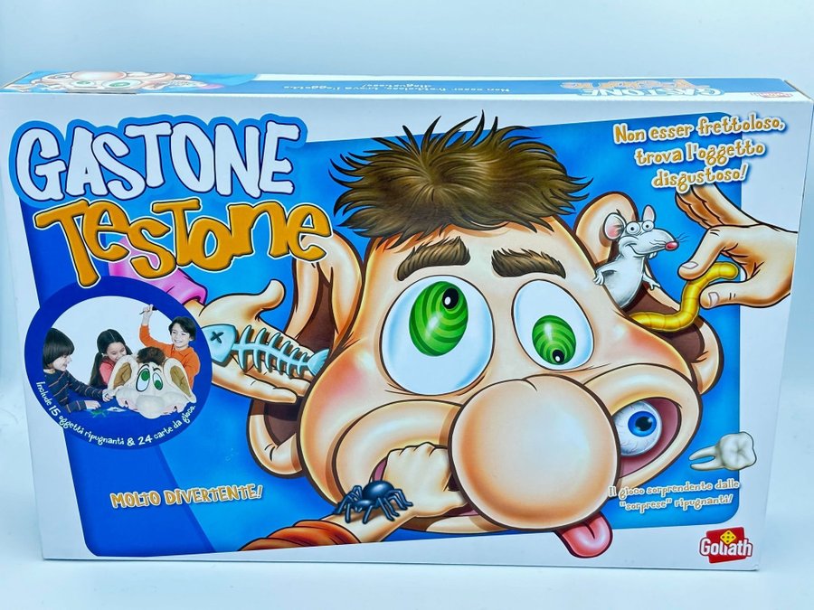 Gastone Testone Interaktivt spel Barn från 3 år stimulerar fantasin