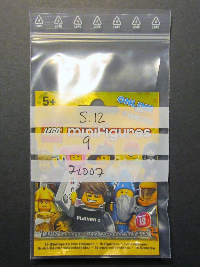 NY - LEGO - Minifigur Serie 12 - Space Miner - COL184