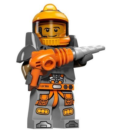 NY - LEGO - Minifigur Serie 12 - Space Miner - COL184