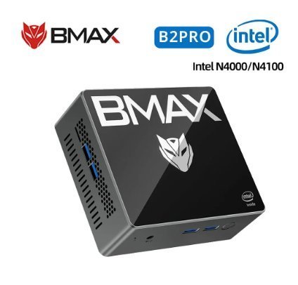 BMAX B2 Pro Mini PC Windows 11 Intel N4000 8GB RAM 256GB SSD