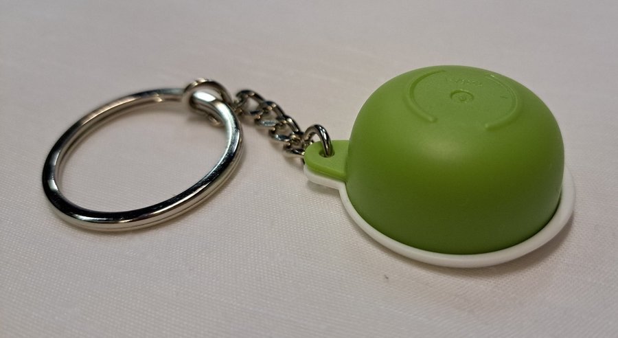 Vintage Tupperware Mini Keychain Wonderlier Bowl In Green Store Pills