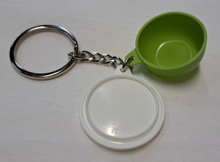 Vintage Tupperware Mini Keychain Wonderlier Bowl In Green Store Pills