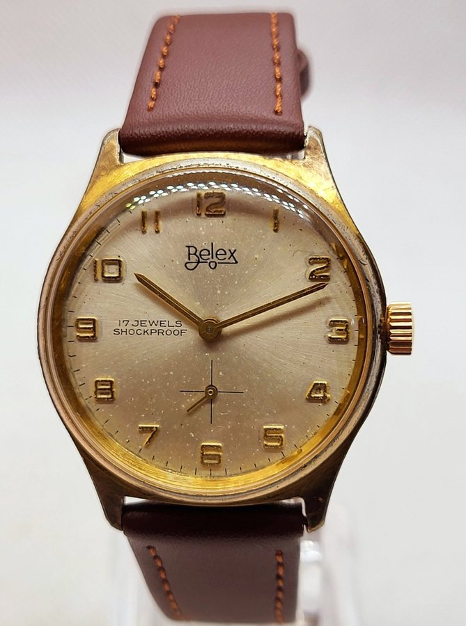 Vintage Watch Belex - [FE 233-68-E18] - 17 Jewels - 34 mm - Men