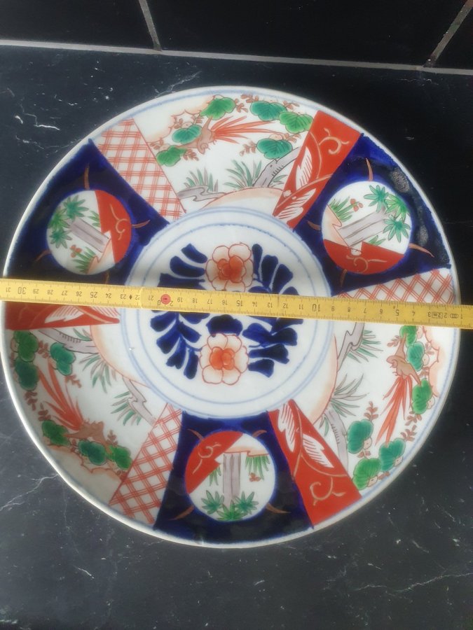 Fat porslin Imari Japan 1800-talets slut