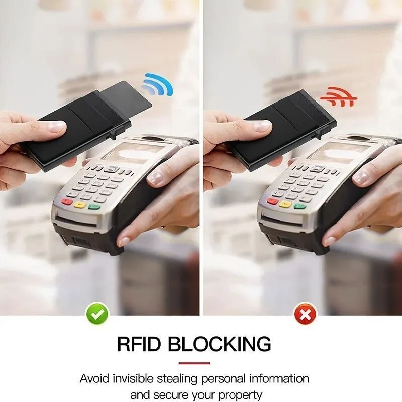 Helt ny Minimalistisk Korthållare med RFID