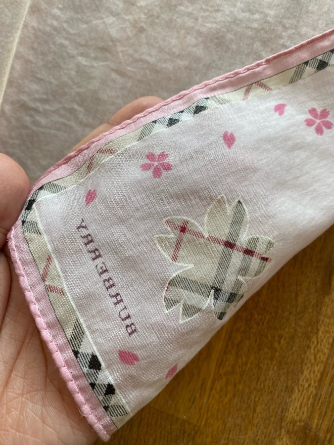 Vintage burberry handkerchief/neckerchief