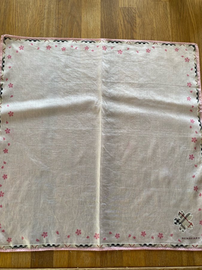 Vintage burberry handkerchief/neckerchief