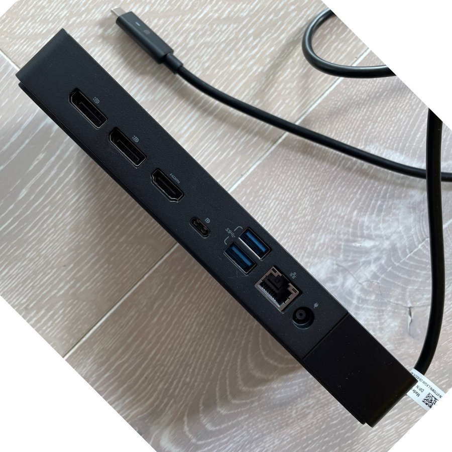 Dell dockningsstation WD19s USB-C 180W i nyskick