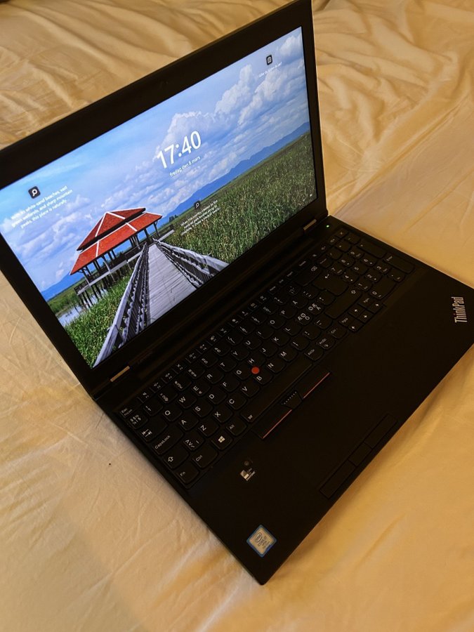 Lenovo ThinkPad P51 | Intel Core i7-7820HQ | 64GB RAM | 156" Toppskick!