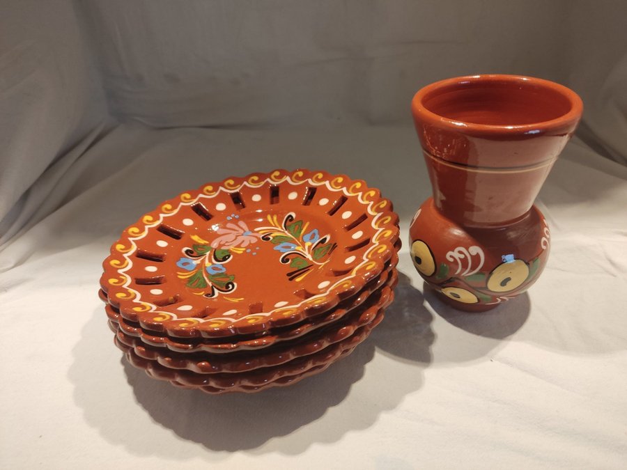 Handgjord keramik set