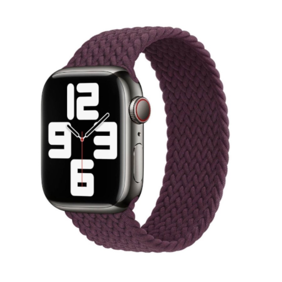 Apple Watch flätad Solo loop armband strl: M (mindre boetten)