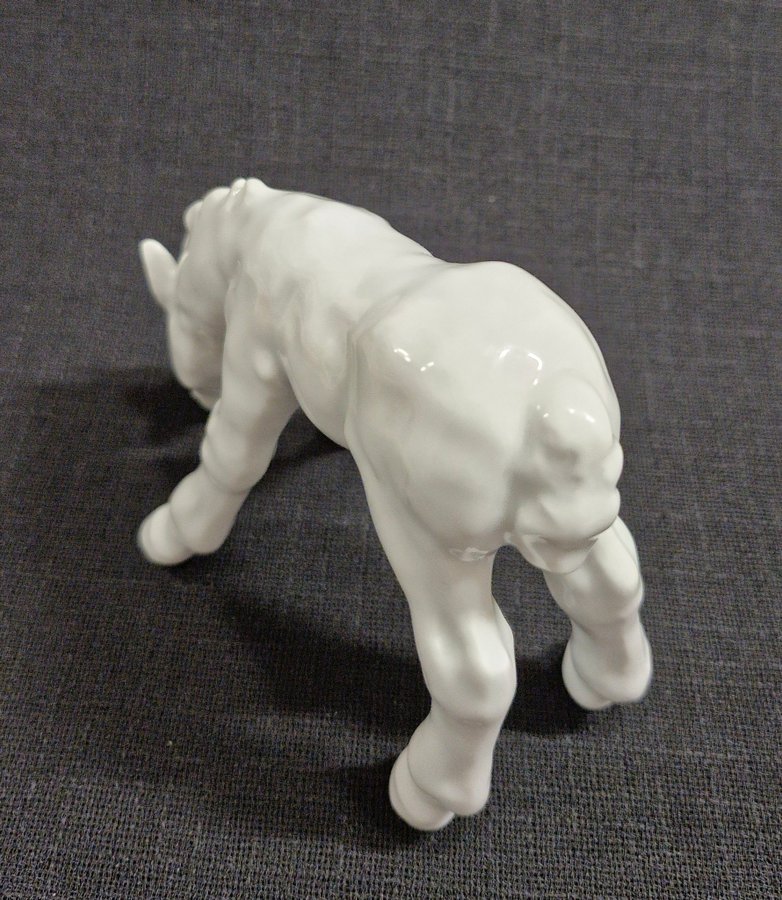 SchauBach Kunst porslin figurin häst Tyskland