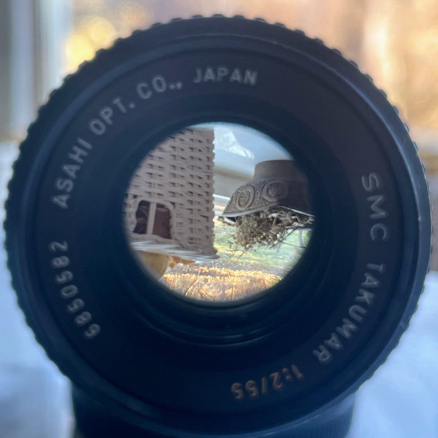 Pentax M42 lens mount 55mm f2 Asahi SMC Takumar