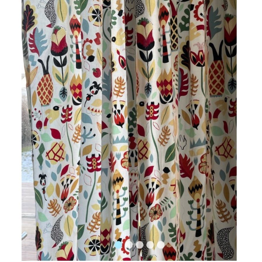 Gardinlängder gardiner 244 x 144 IKEA längder påsk påskgardin retro inredning