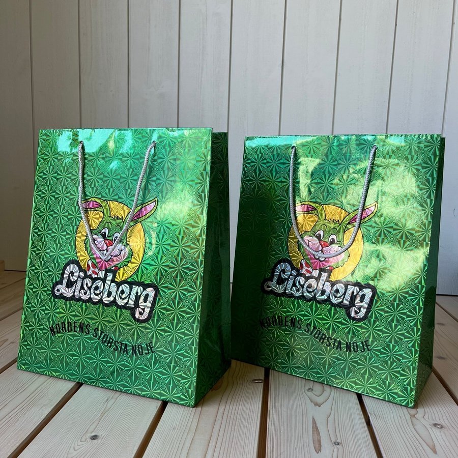 2 x Pysselpaket - Presentpåsar med pyssel - Påsar från Liseberg - Oanvänt skick