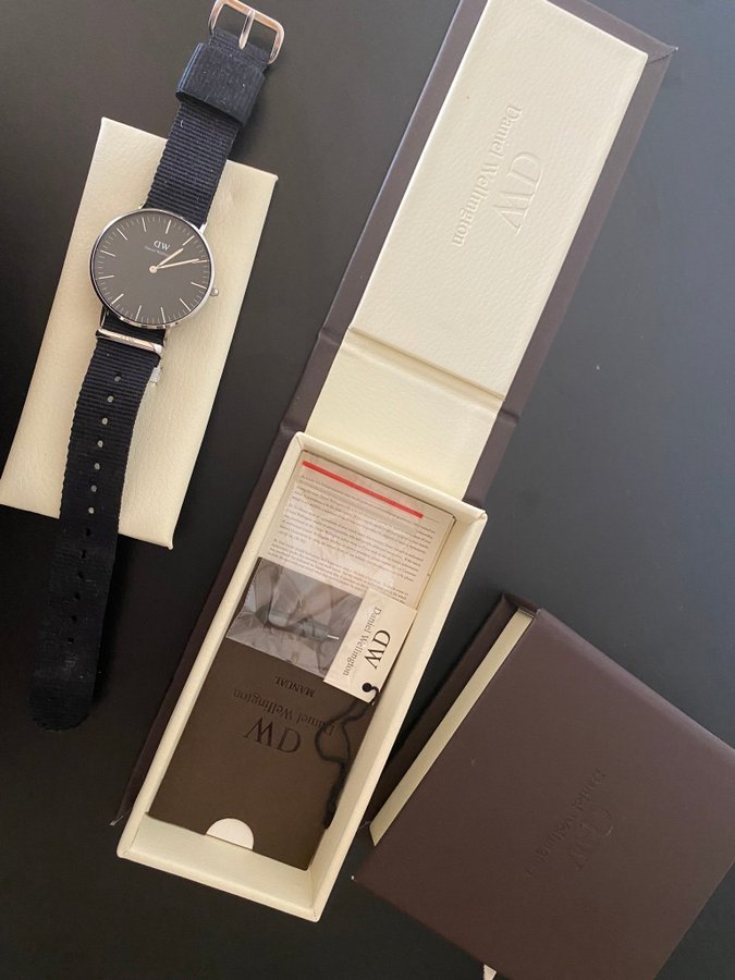 Daniel Wellington klocka + armband (silver)