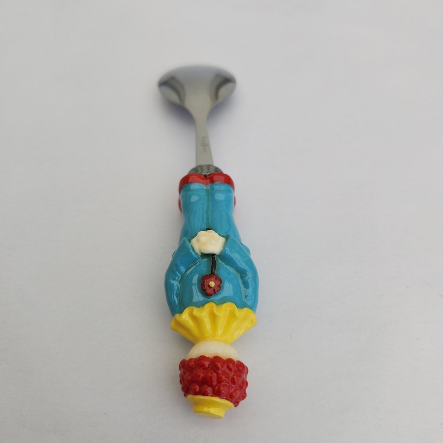 Sagaform Stainless Steel Blue Clown Spoon