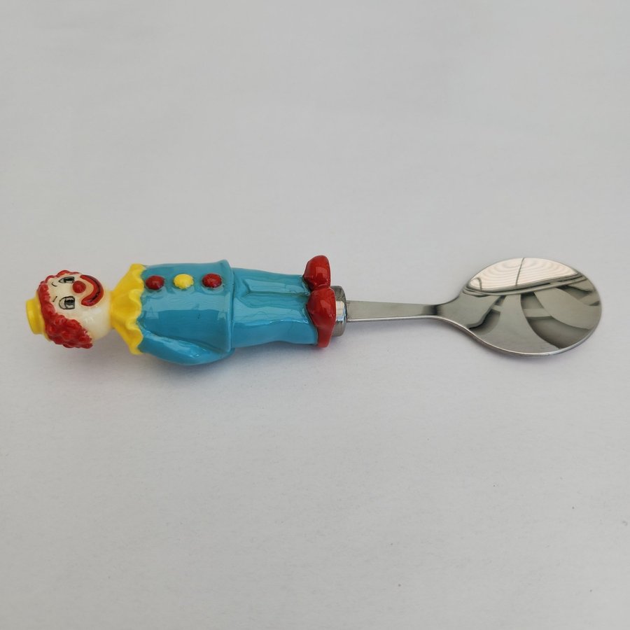 Sagaform Stainless Steel Blue Clown Spoon