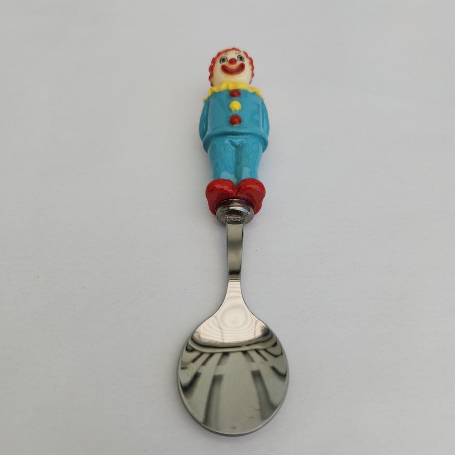 Sagaform Stainless Steel Blue Clown Spoon