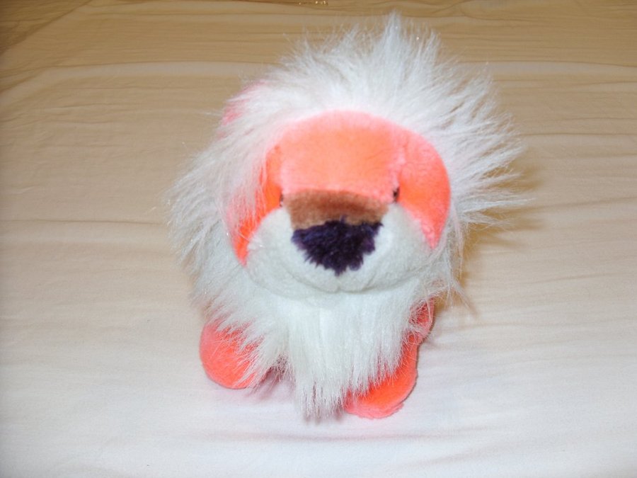 Rosa Lejon Mjukdjur Plush Stuffed toy Pink Lion