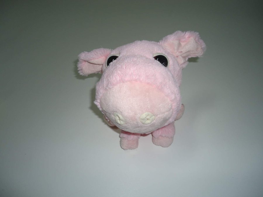 Big Headz Gris  Pig TCC Global kramdjur/mjukdjur plush farm animal