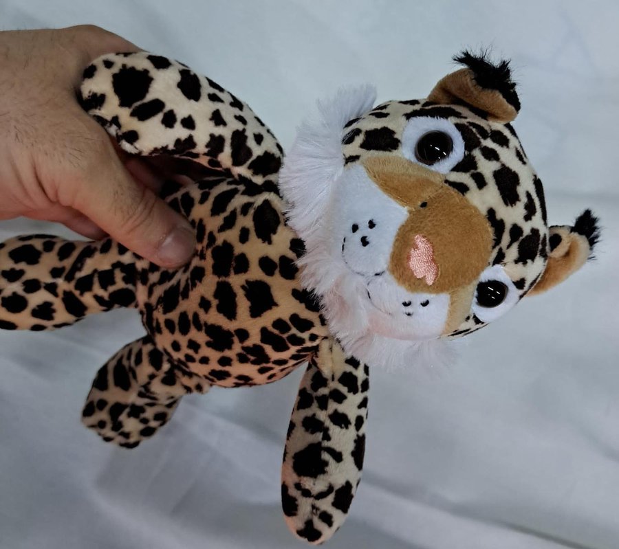 Kinder Ferrero Leopard Katt mjukdjur plush toy doll