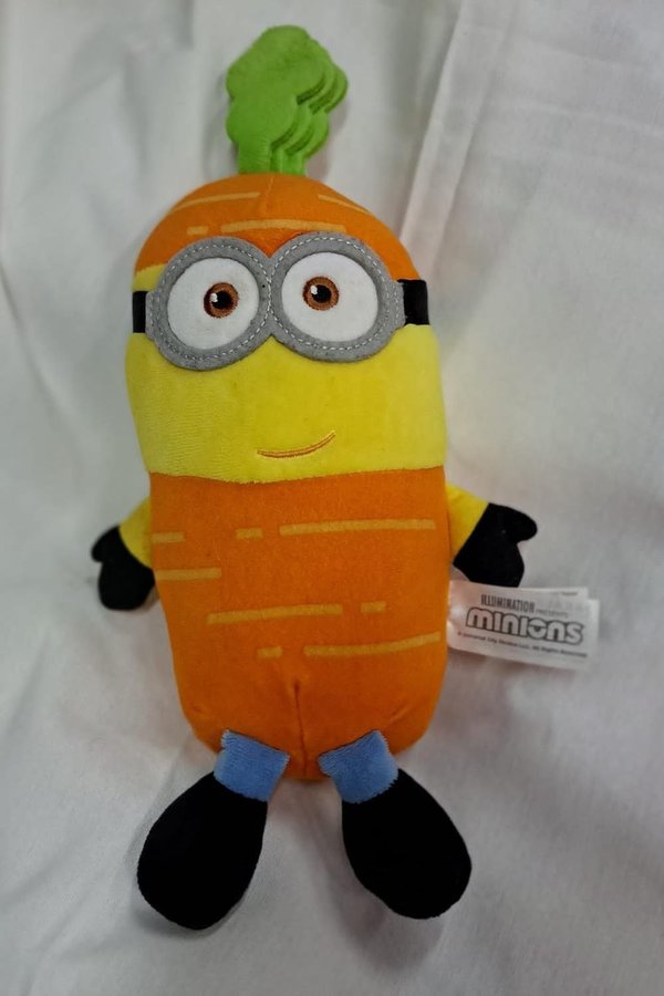 Minions Plush Carrot Tim morot mjukdjur Universal City Studios