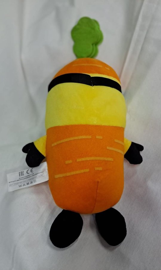 Minions Plush Carrot Tim morot mjukdjur Universal City Studios