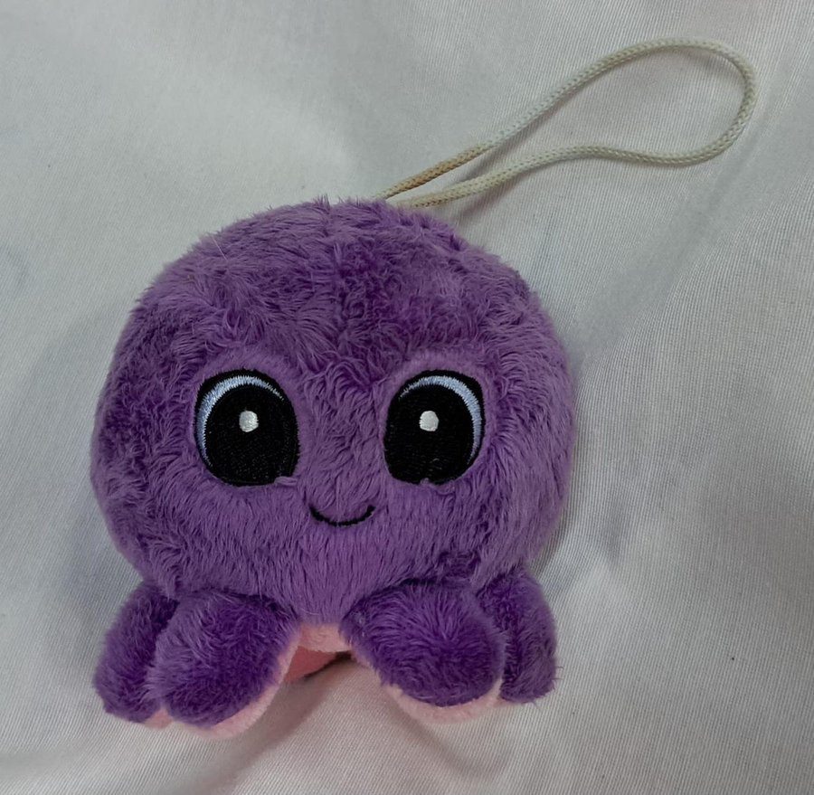 Bläckfisk Octopussy mjukdjur leksak figur toy spider plush TM Toys