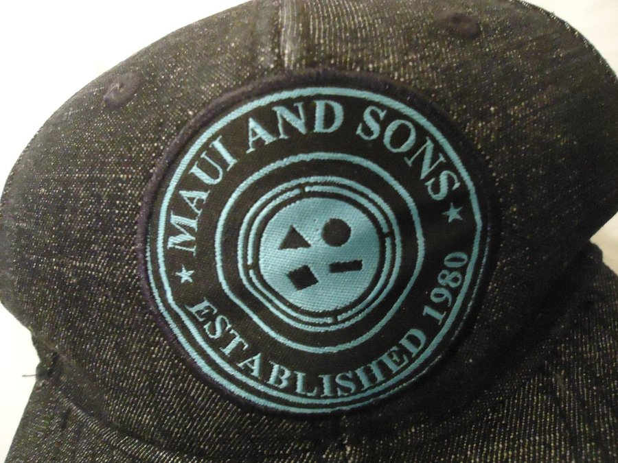 Keps Maui and Sons Established 1980 Deluxe 100  Bomull baseball cap